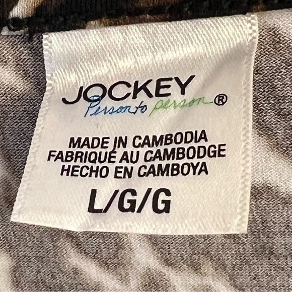 Jockey Women’s Tank Top L Leopard Print Tunic Length Sleeveless - Picture 9 of 13